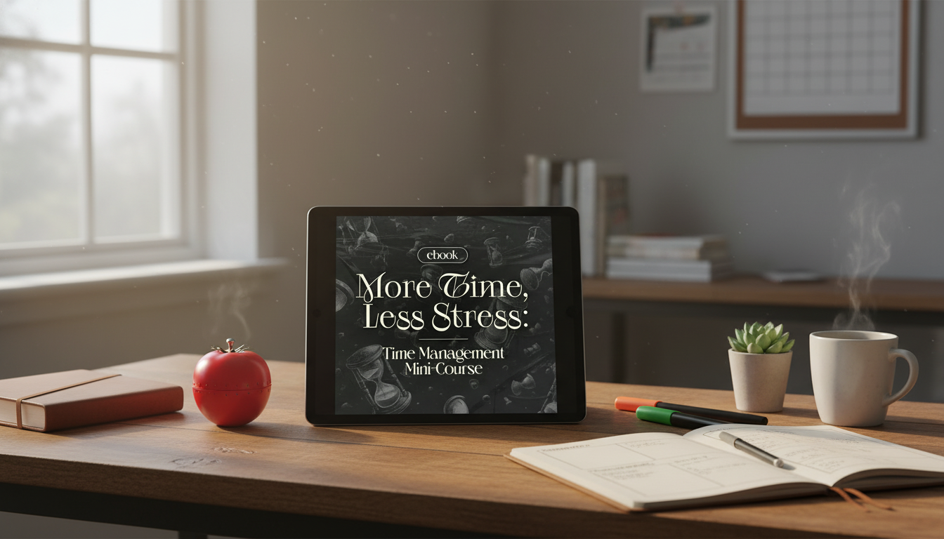 More Time, Less Stress: Pomodoro, Matrix & Time Blocking