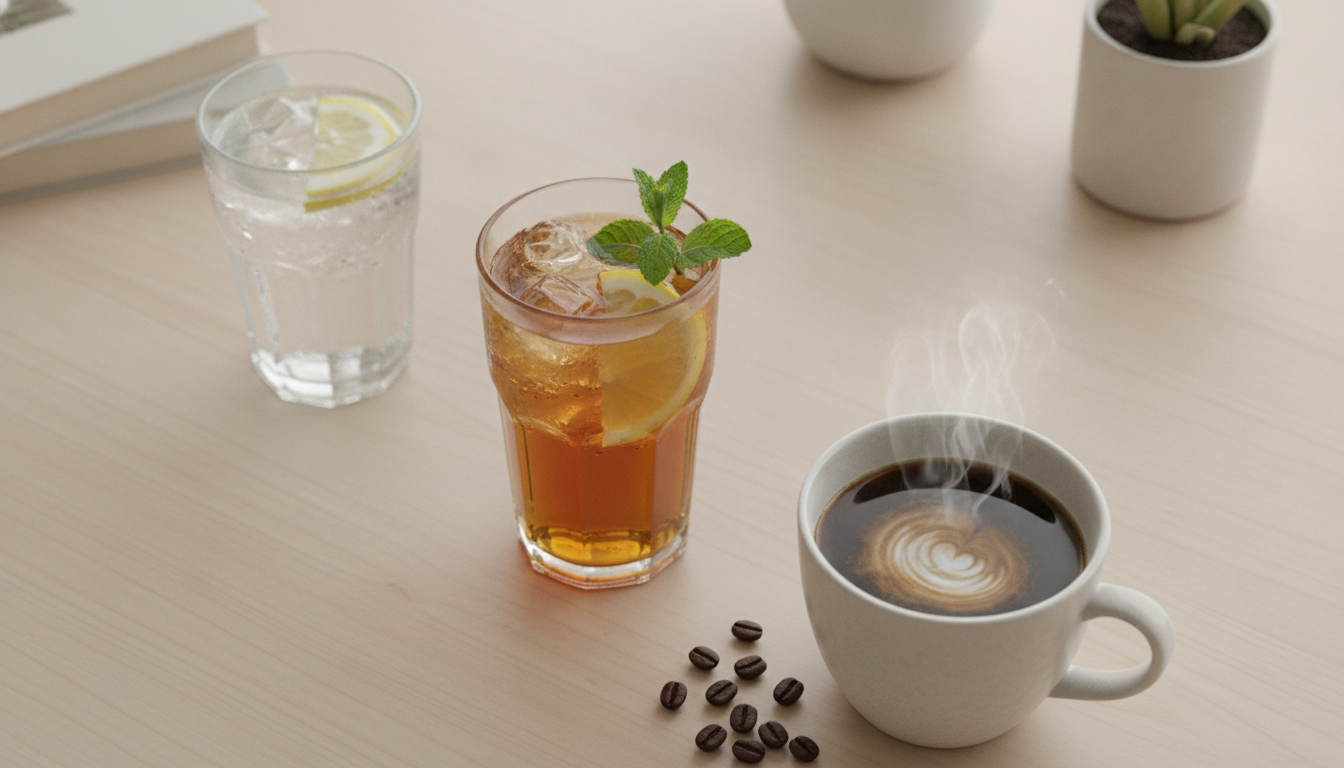 Best Drinks for Brain Memory: Water, Tea, Coffee